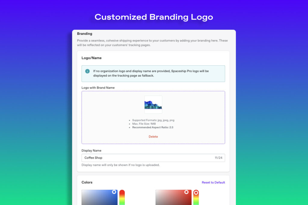 Branding Logo Spaceship Pro